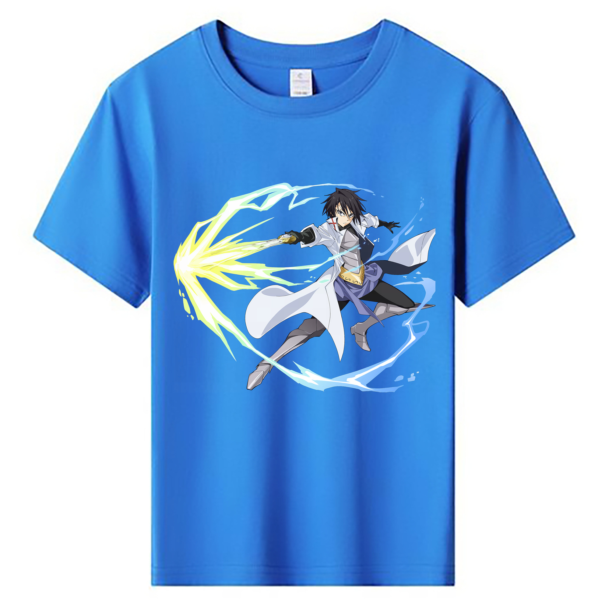 （画像用） 転スラ Regarding Reincarnated to Slime 綿100％キッズTシャツ（フロントプリント）